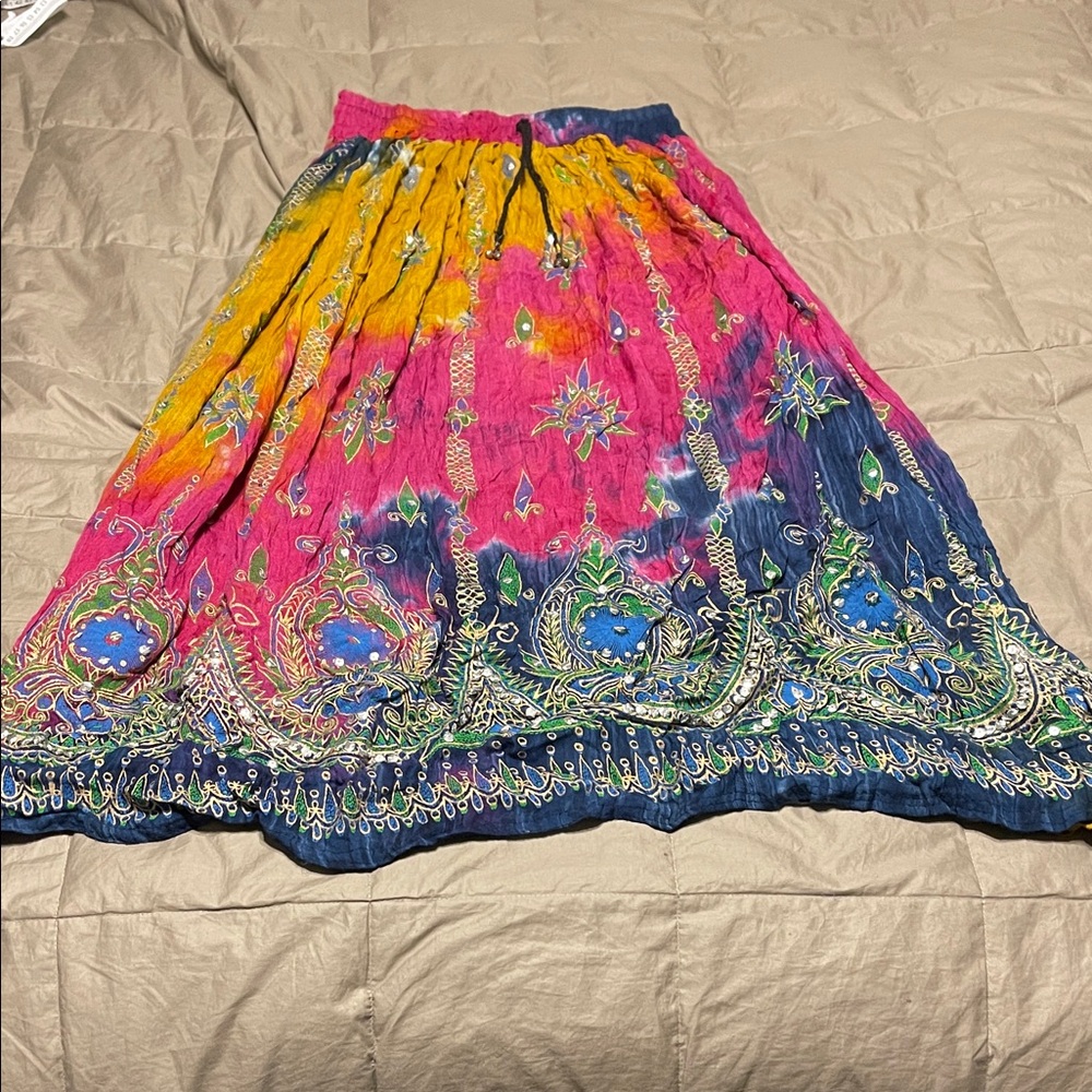 Colorful Bohemian Women's Skirt